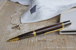 Donegal Pens Sierra Elegant Gold Mooreichenholz